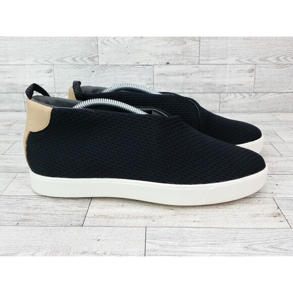 Women's Under Armour  Black Modern Court Mid Slip On Sneakers Shoes Size 9 - Picture 1 of 12